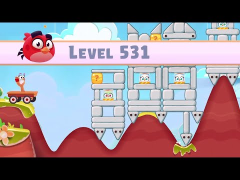 Angry Birds Casual Walkthough Level 531-540 (iOS Android Gameplay)