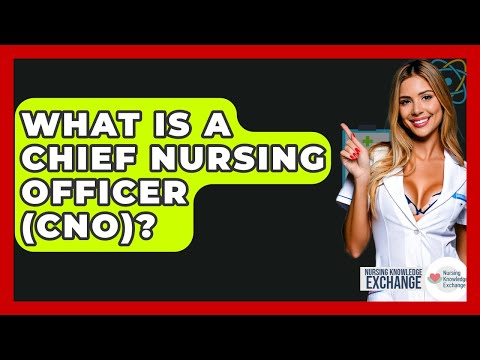 What Is A Chief Nursing Officer (CNO)? - Nursing Knowledge Exchange