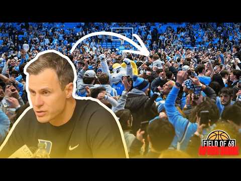 Jon Scheyer goes OFF on Carolina's court storm | FAIR or FOUL? | AFTER DARK