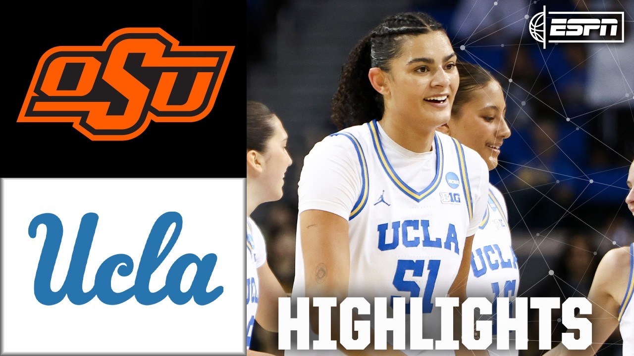 Round of 32: | Oklahoma State Cowgirls vs. UCLA Bruins | Full Game Highlights | NCAA Tournament
