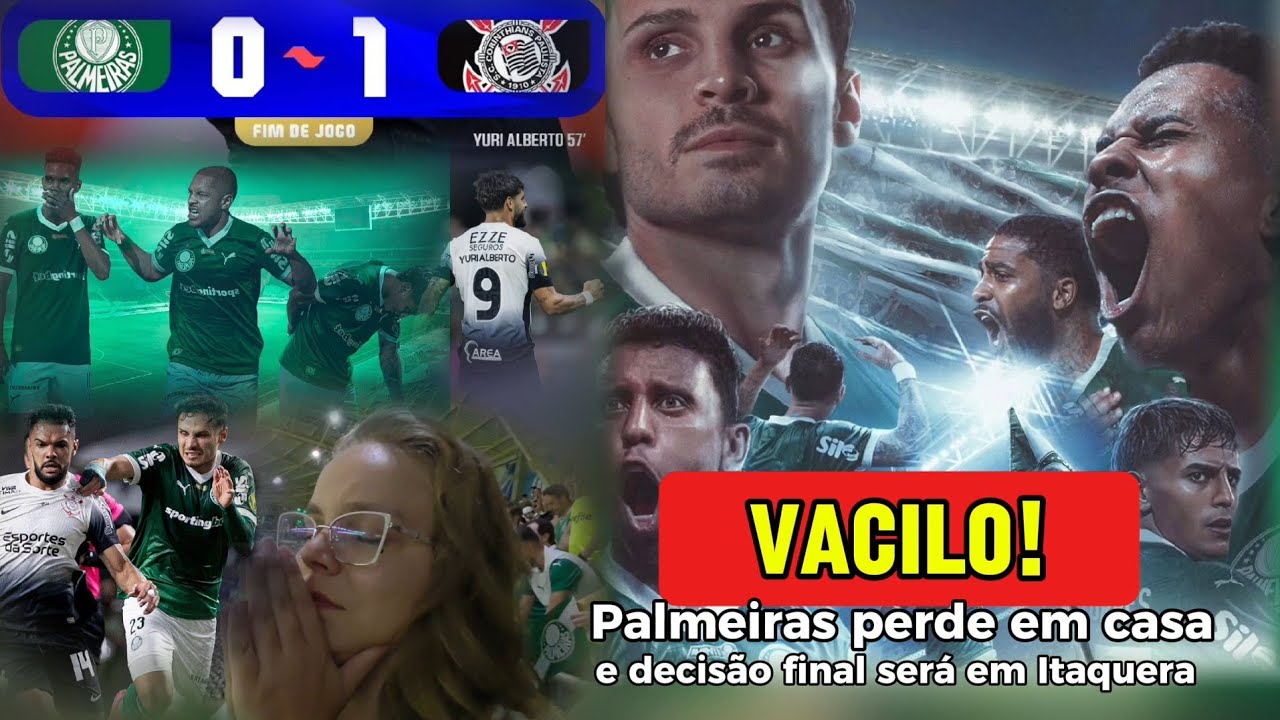 [ARQUIBANCADA] PALMEIRAS PERDE PRIMEIRO JOGO DA FINAL | TEM QUE GANHAR NO ITAQUERÃO