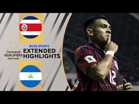 Costa Rica vs. Nicaragua: Extended Highlights | CONCACAF World Cup Qualifiers | CBS Sports