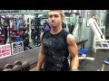 50 pound dumbbell curl biceps workout 