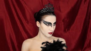 Black Swan Halloween Makeup | Collab Video