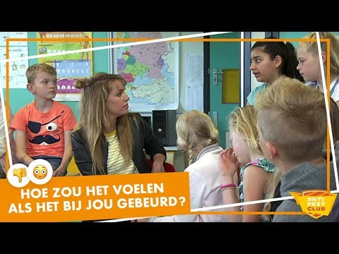 OOK DE JUF WORDT GEPEST... 'SOMS IS ER RUZIE OM DE KLEINSTE DINGEN!' - ANTI PEST CLUB