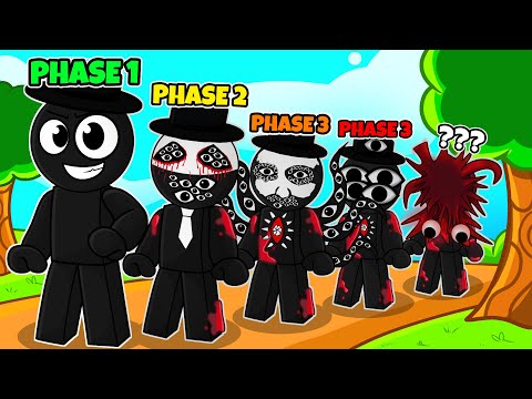 Mr Black's Evolution PHASES 1-5 In Roblox!