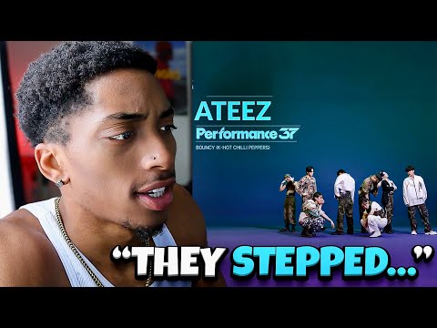 HOLY BOUNCY MOLY! Reacting to Ateez's Insane 'Bouncy' Performance 😱😳