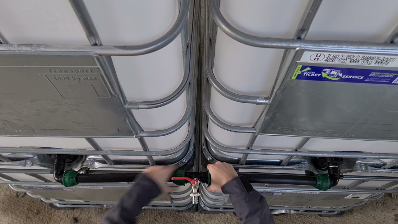 How to connect two IBC containers using DUO system.