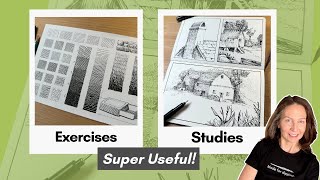 Practical Exercises for Better Pen and Ink Technique