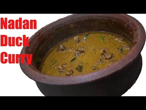 തനി നാടൻ താറാവ്കറി Kerala Style Duck Curry using Coconut Milk/ Thani Nadan Tharavu Thengapaal Curry