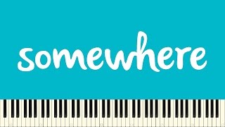 Download lagu ♪ July: Somewhere (Piano Tutorial) mp3
