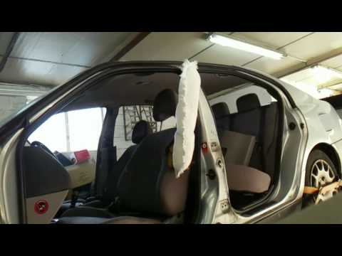 Air Bag Deployment In Slow Motion