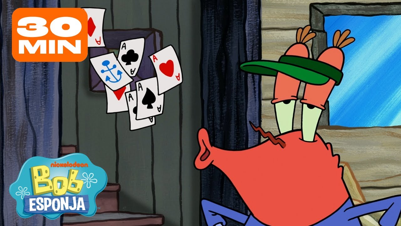 Bob Esponja | Os Momentos mais Estranhos Dentro da Casa do Sr. Sirigueijo | Bob Esponja em Português