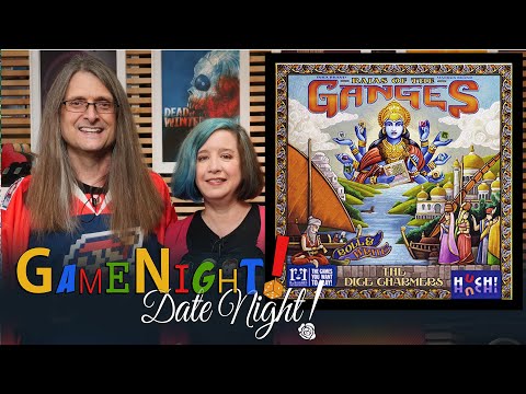 Rajas of the Ganges: The Dice Charmers - GameNight! DateNight!! Se8 Ep47 - How to Play & Playthrough