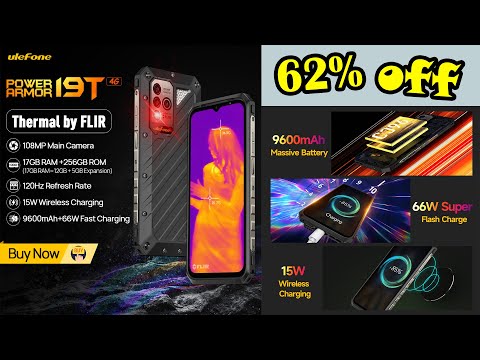 Ulefone Power Armor 19T Thermal Imaging Camera New