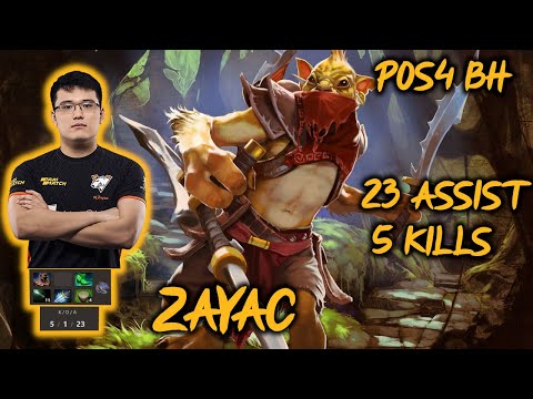 Notechies.ZayaC BH POS4 23 assists CIS Pro Support Player dota2 7.28b fullgameplay