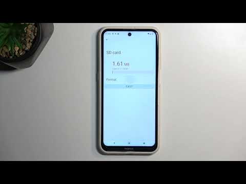 How to Format an SD Card on the NOKIA X10 - Erase All Data from a Memory Card