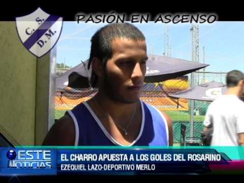 DEPORTIVO MERLO EZEQUIEL LAZO NUEVO JUGADOR