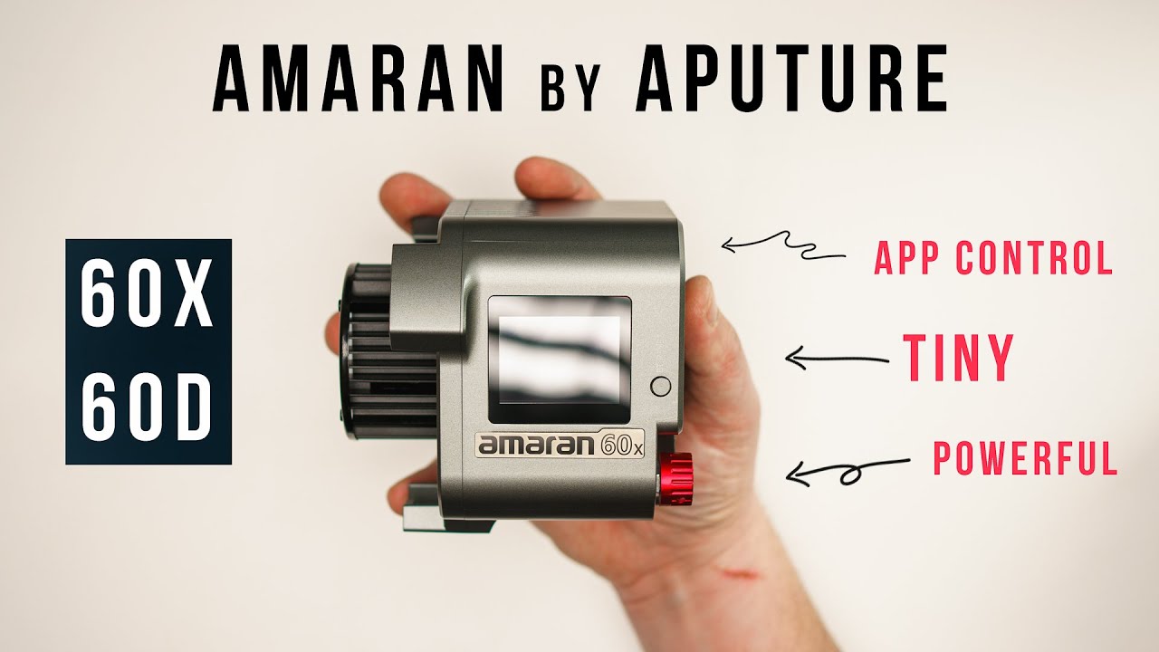 Aputure Amaran 60d 60x Review - Smallest Studio Lights