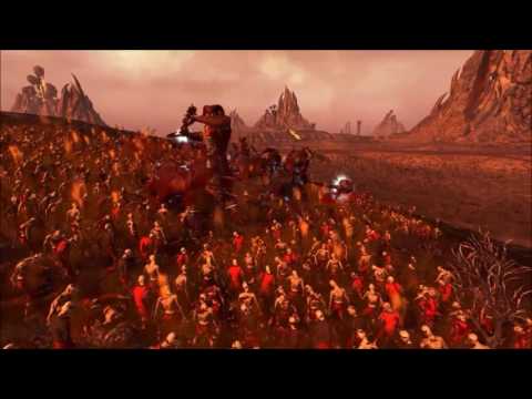 Total War Warhammer - 5 Dragon Ogre Shaggoth vs 2000 Zombies