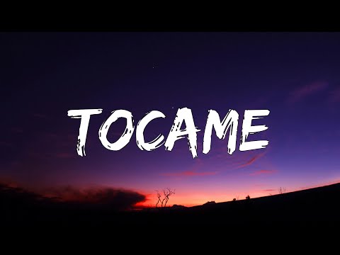 Tocame  (Letra/Lyrics)