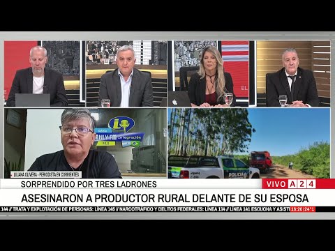 🚨 CORRIENTES: ASESINARON A UN PRODUCTOR RURAL DELANTE DE SU ESPOSA