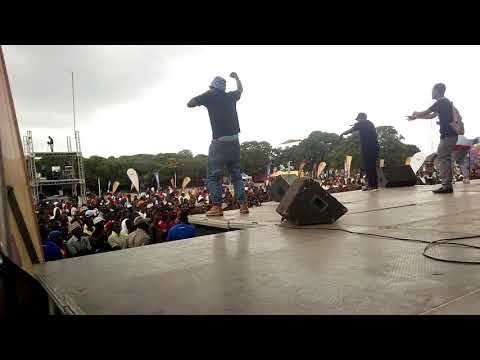 Dambwe la Hip Hop_TUTAKUFA MACHO live performance./efm Mziki Mnene final,Mwembe yanga.tz hip hop