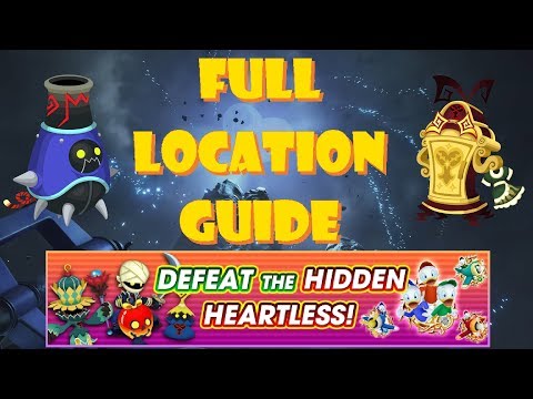 Defeat the Hidden Heartless Full Location Guide - KHUx F2P