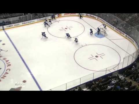 Trevor Smith goal 2-0 Buffalo Sabres vs Toronto Maple Leafs 9/22/13 NHL Hockey