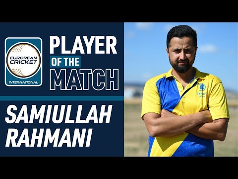 POTM Match 3: S.Rahmani - AUT vs SWE | ECI Austria-Sweden, 2024 | 7 Sep 2024 | ECI24.093