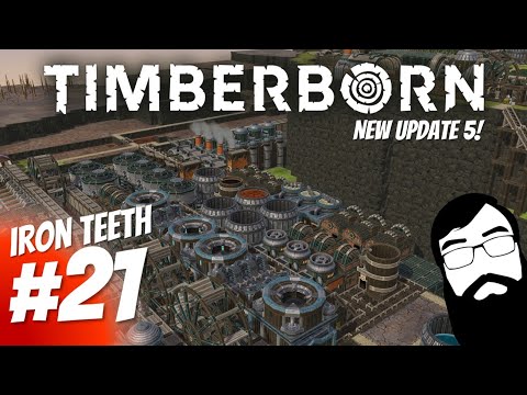 Gears and other industrial fixes! Timberborn Update 5 Episode 21