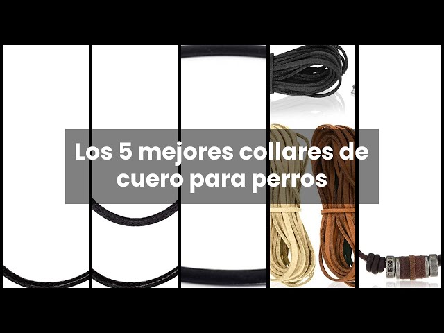 Vídeo relacionado con PROSTEEL Collar de Cuero Genuino para Hombre, 2mm Cadena de Cuero con Cierre de Acero Inoxidable Collar Básico, 55cm