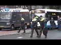 Politie voorkomt confrontatie Ajax- en Groningen-fans: 90 uitsupporters gearresteerd