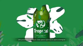 Cerveza Tropical Nueva imagen de Tropical anuncio