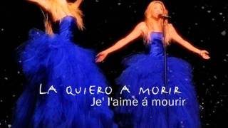 Shakira - La Quiero a Morir (Je&#39; I&#39;aime á mourir) Oficial