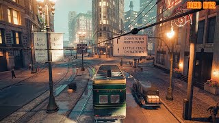 Mafia Definitive Edition - Bus driving around the city PC 4K