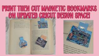 Magnetic bookmarks with Cricut 2026 - BEGINNER FRIENDLY!