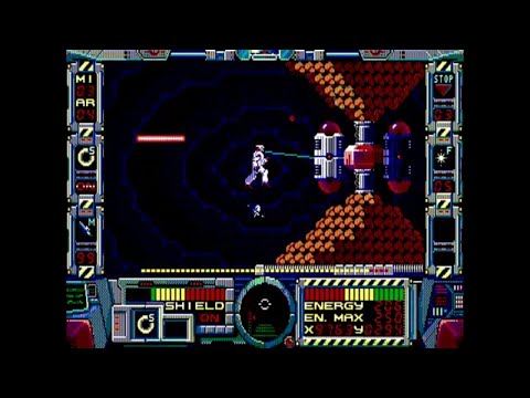 Thexder II "Firehawk" [IBM PC EGA / MT-32] Mission 03 - Magnetic Field Generator