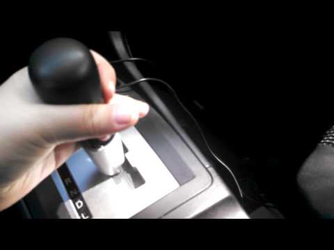 HowTo Remove 2008 Mitsubishi Lancer CVT Shift Knob