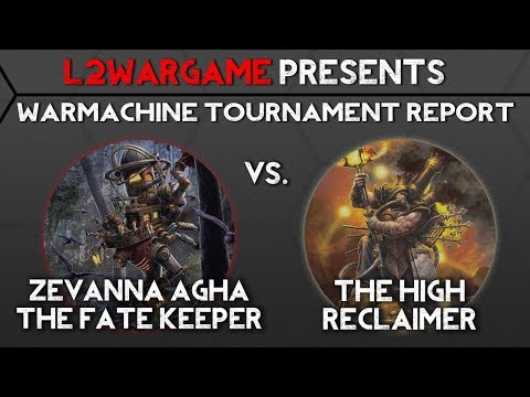 Old Witch 2 VS. High Reclaimer 1, Warmachine Tournament Report