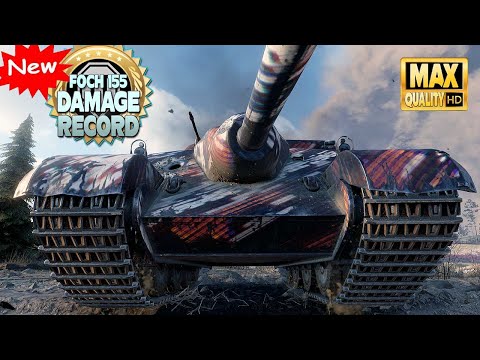 Neuer Schadensweltrekord "Foch 155" - World of Tanks