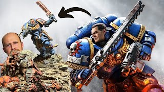 I made a wicked awesome Space Marine 2 diorama!