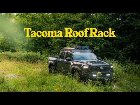 Installing My Favourite Roof Rack On The New Tacoma - Sherpa Equipment Co!