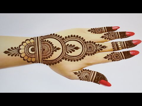 Eid special Latest mehndi designs for back hand | Simple mehandi design | easy mehndi design|mehandi