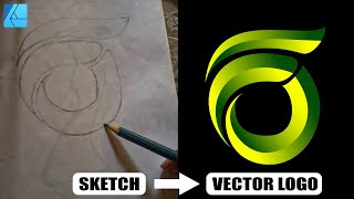 Affinity Designer Tutorial: Create a vector Logo from a Rough Sketch.