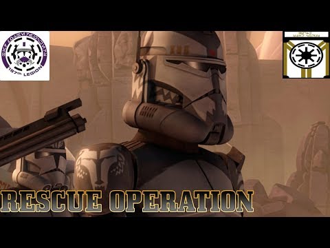 187th Legion & 327th Star Corps Joint Rescue Operation (Star Wars | Arma 3 Milsim)
