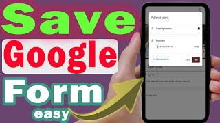Download lagu How to save a google form after creating it (step by step) mp3