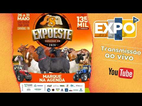 8ª EXPOESTE - CARAUBAS  RN -NORDESTINA DA RAÇA BOER