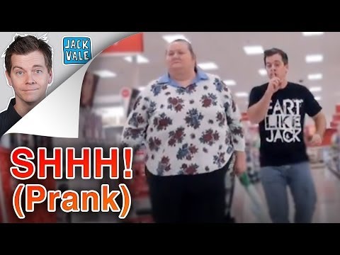 Saying "Shhh" to People in Public! (Prank) | Jack Vale