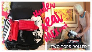 How I Pack Under Seat Carry On  Recommended for you